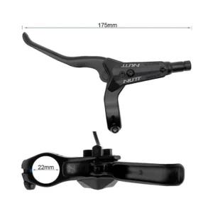 Kit Freno Hidraulico Negro A5 D Delantero Para Patinete Electrico Nutt: diseñado para un montaje ágil.