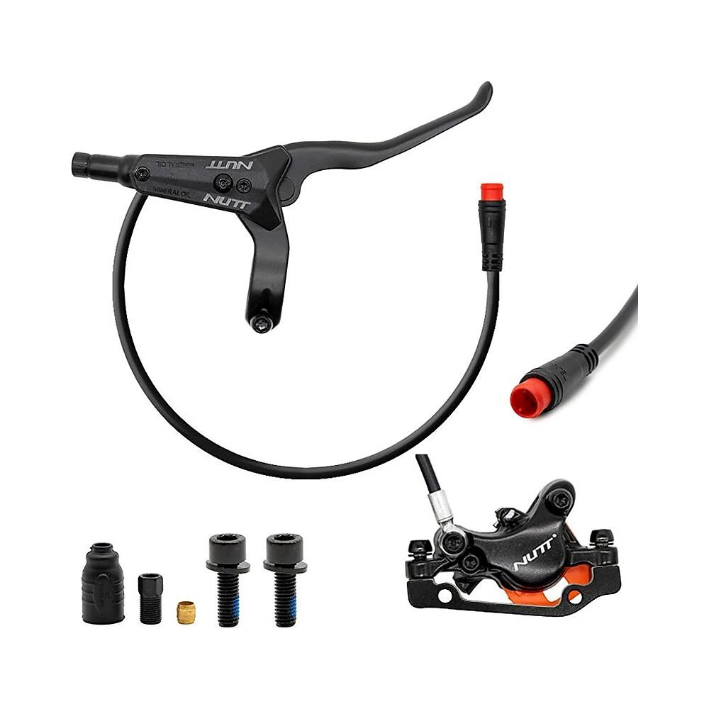 Kit Freno Hidraulico Negro A5 D Delantero Para Patinete Electrico Nutt: aspecto excepcional para renovación de VMP.