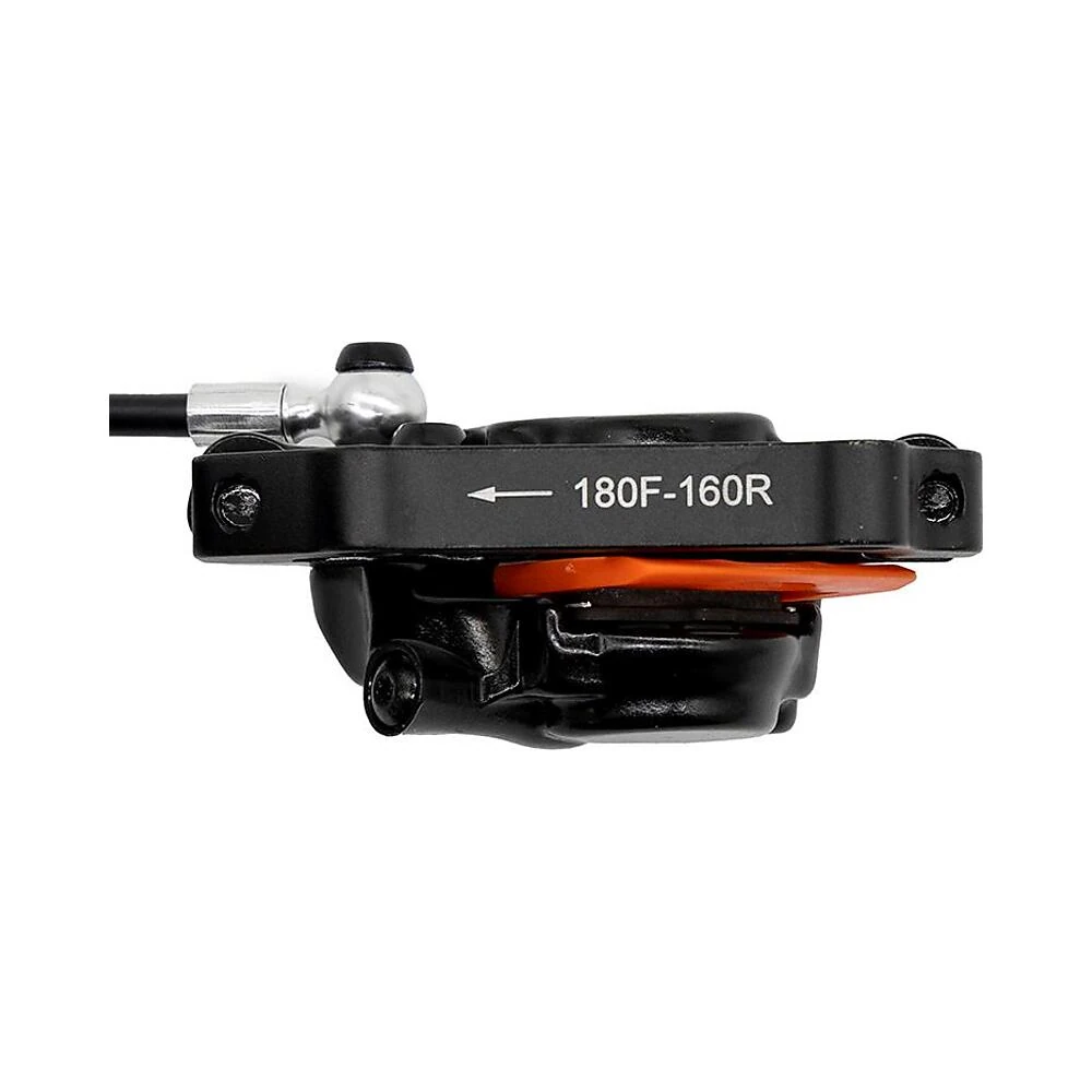 Kit Freno Hidraulico Negro A5 D Trasero Nutt: aspecto estructural demostrando su calidad superior.