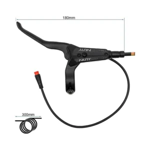 Kit Freno Hidraulico Negro A5 D Trasero Nutt: acabado de estándar profesional en detalle visual.