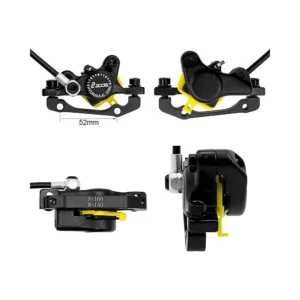 Kit Freno Hidraulico Negro Cr 3 Delantero Zoom: perfil de materiales para mayor aguante estructural.