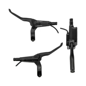 Kit De Freno Hidraulico Negro Y5 Delantero L Trasero L Nutt: diseño minucioso de los puntos de fijación.