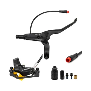 Kit De Freno Hidraulico Negro Y5 Delantero L Trasero R Nutt: especificaciones y materiales seleccionados.