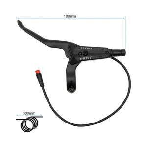Kit De Freno Hidraulico Negro Y5 Delantero L Trasero R Nutt: acabado de estándar profesional en detalle visual.