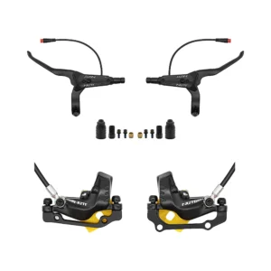 Kit De Freno Hidraulico Negro Y5 Delantero L Trasero R Nutt: diseño con nivel premium estructural.