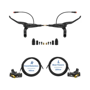 Kit De Freno Hidraulico Negro Y5 Delantero R Trasero L Nutt: especificaciones y estándar profesional.