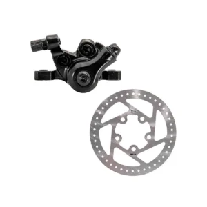 Pack completo para Patinete Eléctrico Xiaomi con pinza mecánica y disco de 110 mm, ideal para modelos M365, 1S y Essential.
