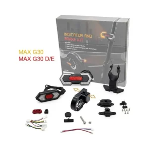 Kit Intermitentes Para Patinete Electrico Ninebot Max G30 Max E Y Max D: acabado de excelente resistencia en vista total del kit.