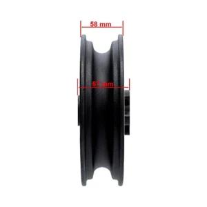 Llanta 6 5 B50 Roja Para Patinete Electrico Smartgyro Y Zwheel: vista de cerca adicional de solidez.