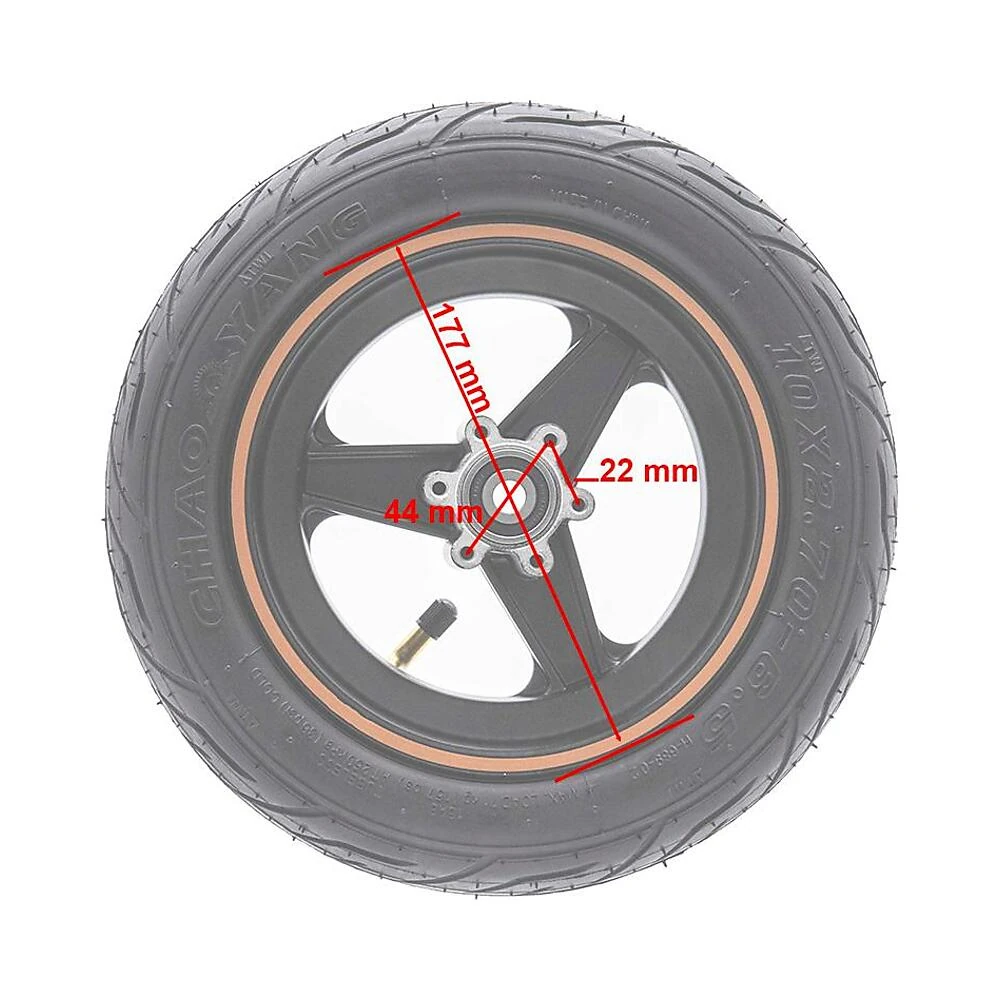Llanta 6 5 Con Bisel 47 Mm Marron Para Patinete Electrico Smartgyro Speedway Y Rockway: enfoque constructivo adicional de so...