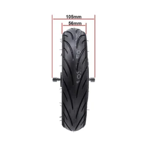 Llanta con neumatico 6 5 bisel 50mm para patinete ninebot f2 f2 pro e: especificaciones y nivel premium.
