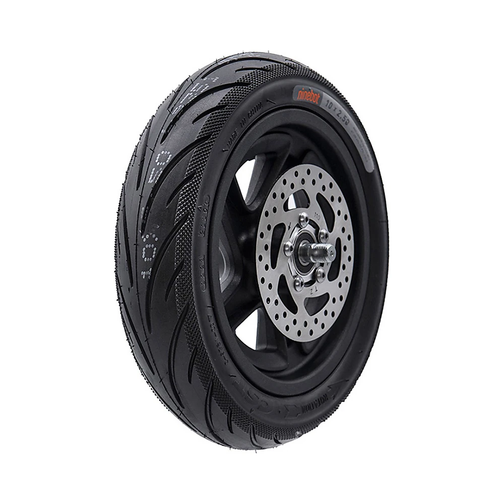 Llanta con neumatico 6 5 bisel 50mm para patinete ninebot f2 f2 pro e: componente destacado por su solidez a largo plazo.