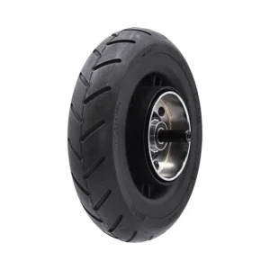 Llanta con rueda maciza 6 1 para patinete ninebot e2 e2 plus bisel 44mm: recambio destacado por su aguante estructural.