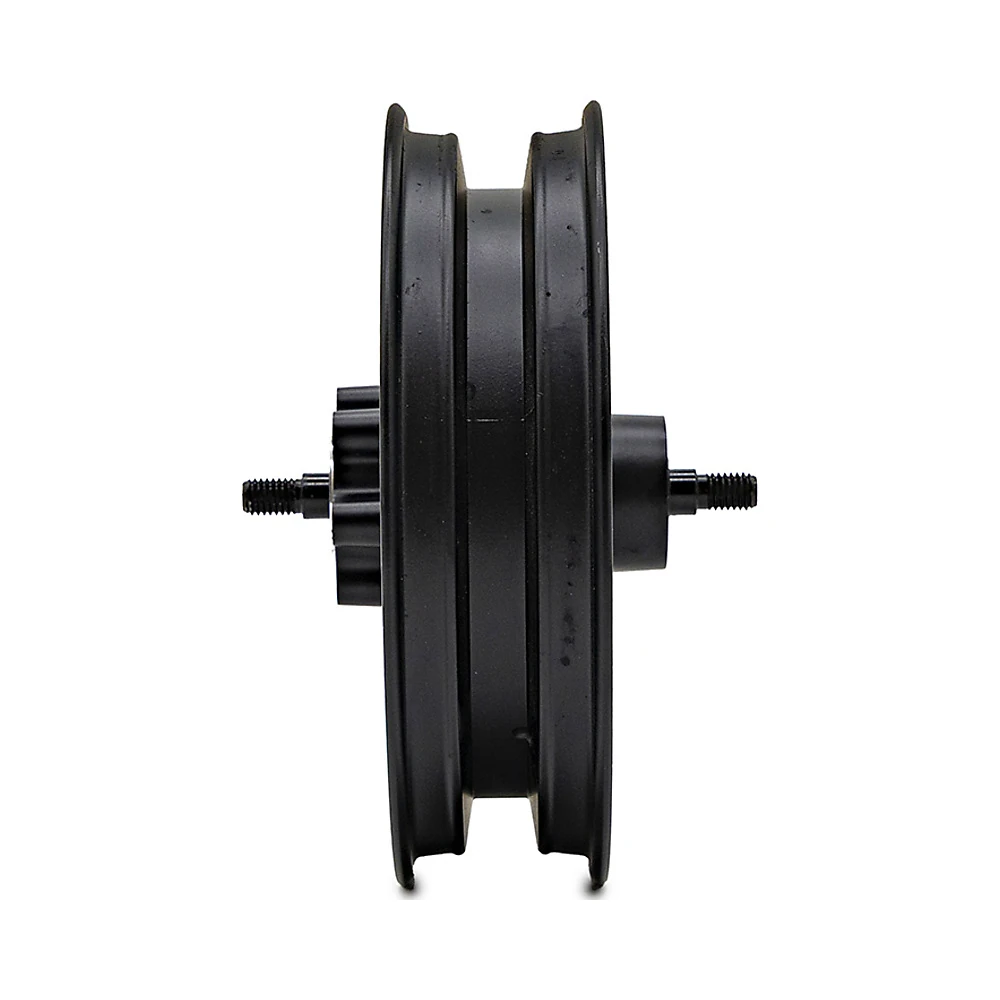 Llanta delantera compatible con patinete electrico niu kqi300p: perspectiva técnica demostrando su excelente resistencia.