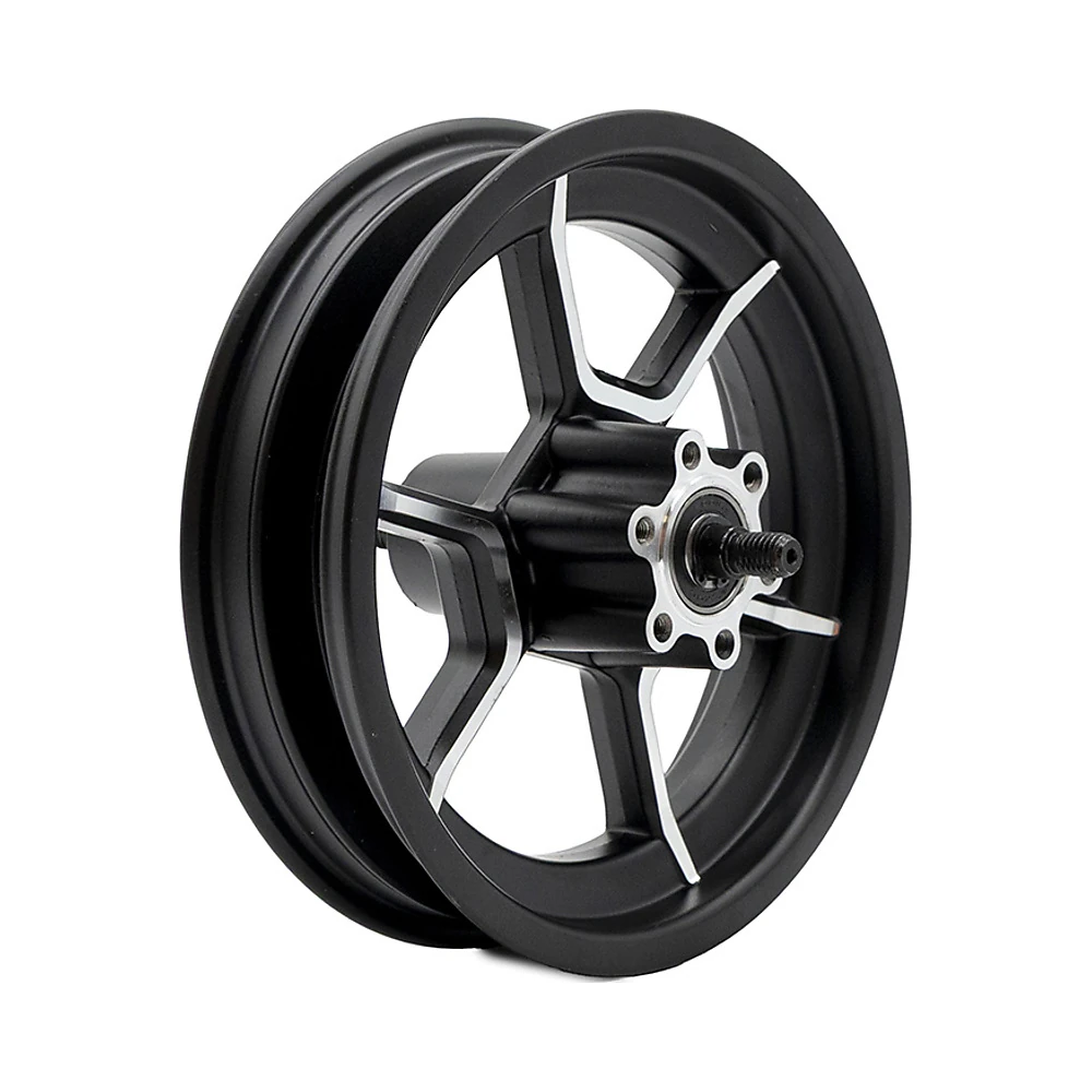 Llanta delantera compatible con patinete electrico niu kqi300p: diseño con acabado profesional estructural.