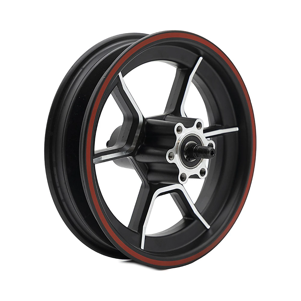 Llanta delantera compatible con patinete electrico niu kqi300x: recambio destacado por su aguante estructural.