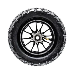 Llanta delantera con neumatico para patinete kukirin g2 pro v 2024: perspectiva de acoplamiento en VMP.