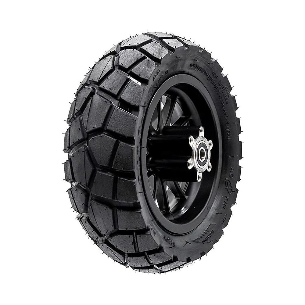 Llanta delantera con neumatico para patinete kukirin g2 pro v 2024: componente destacado por su solidez a largo plazo.