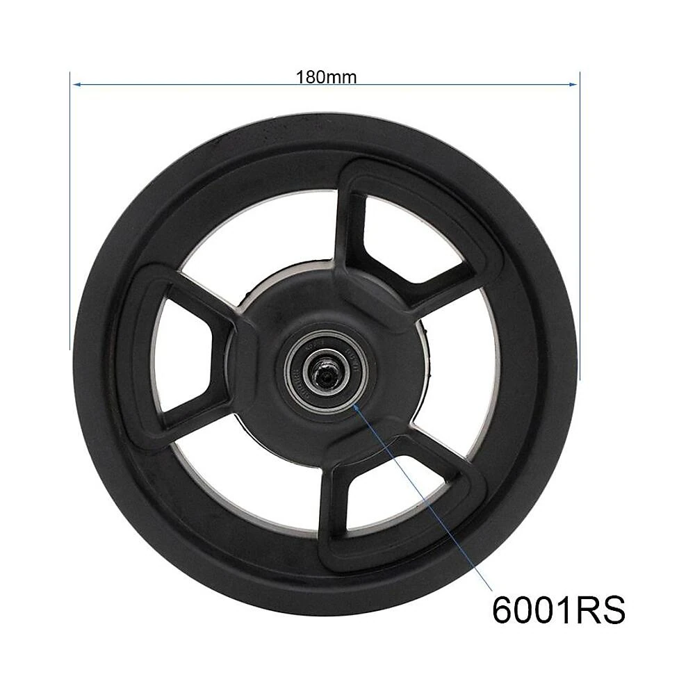 Llanta delantera para patinete niu kqi2 pro: cotas para un ensamblaje preciso.