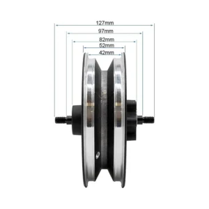Llanta delantera para patinete niu kqi3 pro: recambio completo preparado para el rodaje.