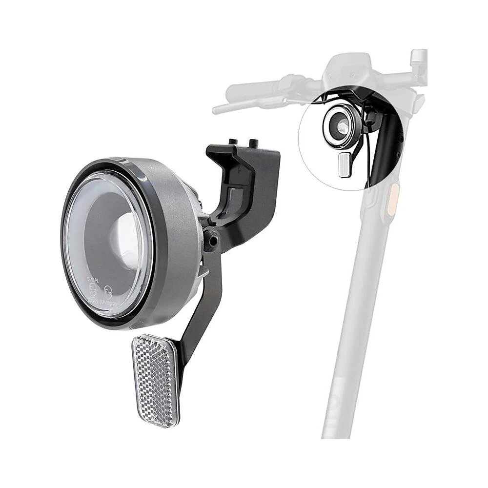 Luz delantera para patinete niu kqi2 pro kqi3 pro max: aspecto ideal para renovación de VMP.