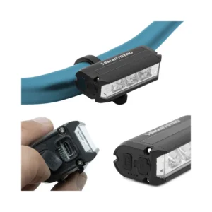 Luz LED Delantera Recargable USB-C PRO HD para Patinete SmartGyro - detalle del producto