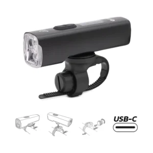 Luz LED Recargable 1200 Lúmenes para Patinete y Bicicleta - vista del producto