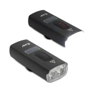 Luz Led Recargable 2600 Lumen Ewl014 Para Patinete Electrico: vista de cerca de los puntos de ensamblaje.