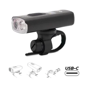 Luz Led Recargable 2600 Lumen Ewl014 Para Patinete Electrico: elemento de sustitución destacado por su solidez a largo plazo.