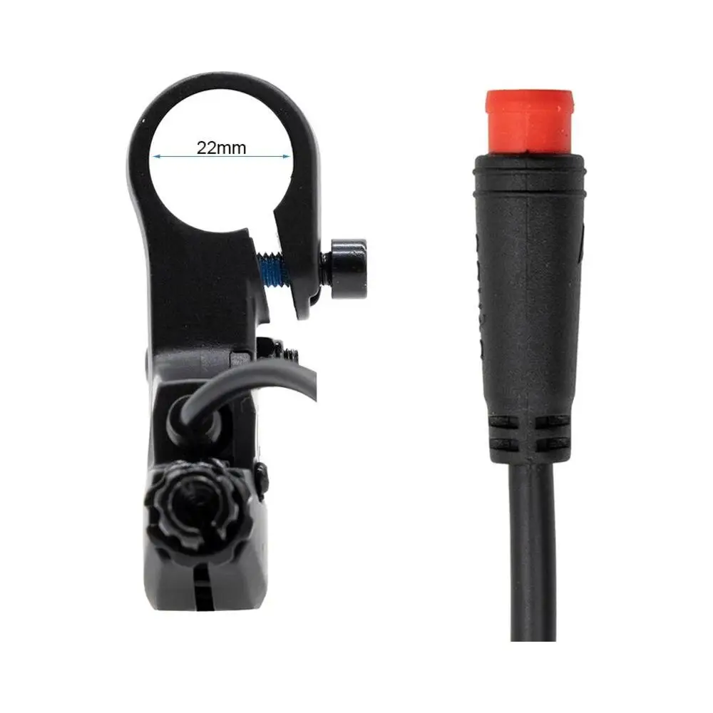 Manetas de Freno Derecha e Izquierda con Sensor, Tensor y Conector Waterproof para Patinete Eléctrico - detalle visual