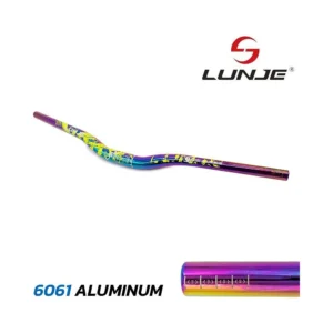 Manillar 720 Mm Con Elevacion 25 Mm Multicolor Para Patinete Electrico: perfil de materiales para mayor aguante estructural.
