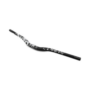 Manillar 720mm Negro/Blanco con Elevación 25mm para Patinete Eléctrico - vista del producto