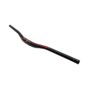 Manillar 720mm Negro/Rojo con Elevación 25mm para Patinete Eléctrico - vista del producto
