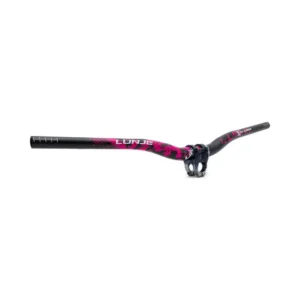 Manillar 720mm Negro/Rosa con Elevación 25mm para Patinete Eléctrico - referencia visual