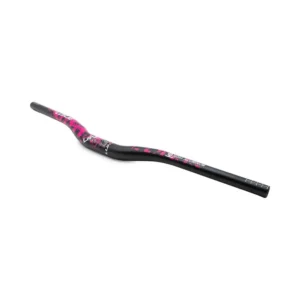 Manillar 720mm Negro/Rosa con Elevación 25mm para Patinete Eléctrico - vista del producto