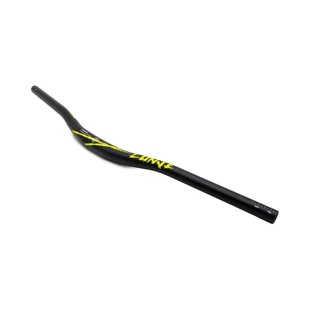 Manillar 720mm Negro/Verde con Elevación 25mm para Patinete Eléctrico - vista del producto