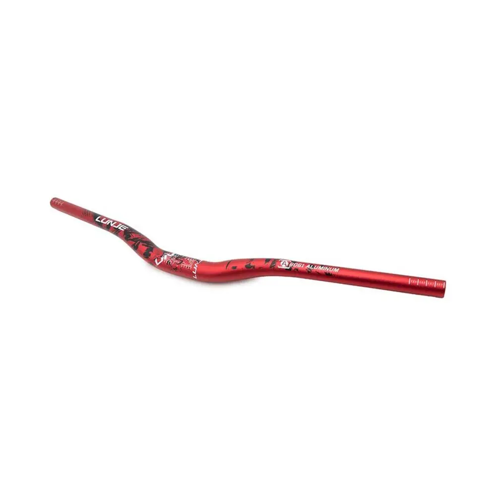 Manillar 720mm Rojo/Negro con Elevación 25mm para Patinete Eléctrico - vista del producto