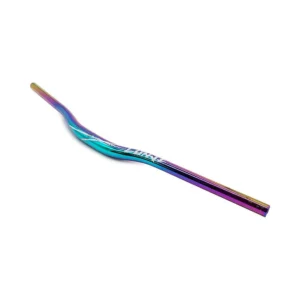 Manillar 780mm con elevacion 25mm multicolor compatible con patinete y bicicleta: diseñado para un montaje ágil.