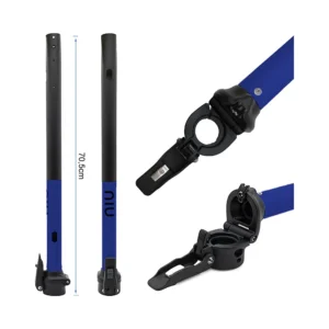 Mastil Azul Para Patinete Electrico Niu Kqi3 Sport: perfil de materiales para mayor vida útil prolongada.