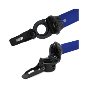 Mastil Azul Para Patinete Electrico Niu Kqi3 Sport: enfoque constructivo de los puntos de colocación.