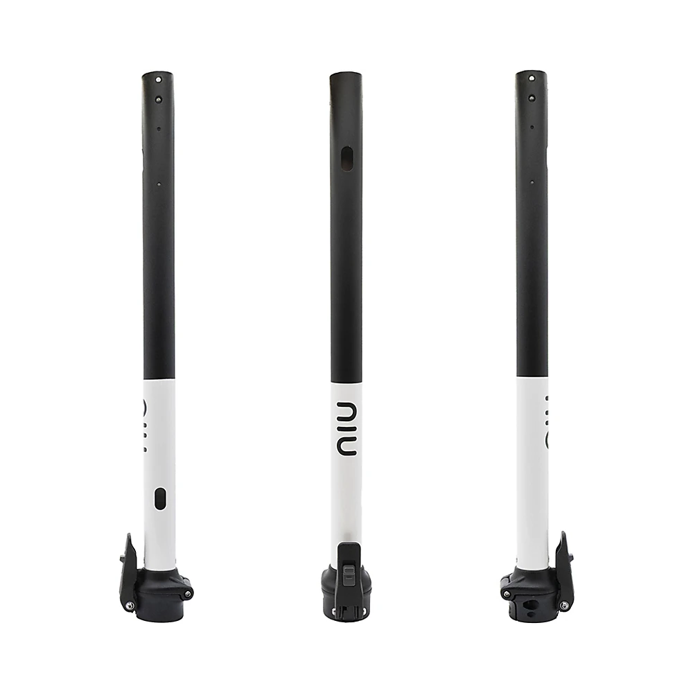 Mastil blanco para patinete niu kqi3 sport: aspecto ideal para renovación de VMP.