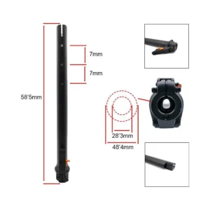 Mastil compatible con patinete electrico kukirin g2 pro: conjunto de estándar profesional revisado.