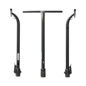 Mastil de direccion para patinete e2 e e2 plus e: primer plano de proporciones y medidas.