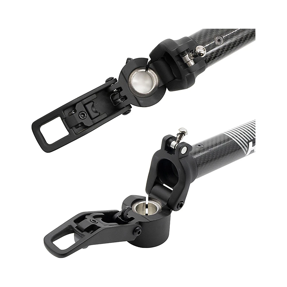 Mastil De Direccion Negro Para Patinete Electrico Niu Kqi3: perspectiva de fijación en VMP.