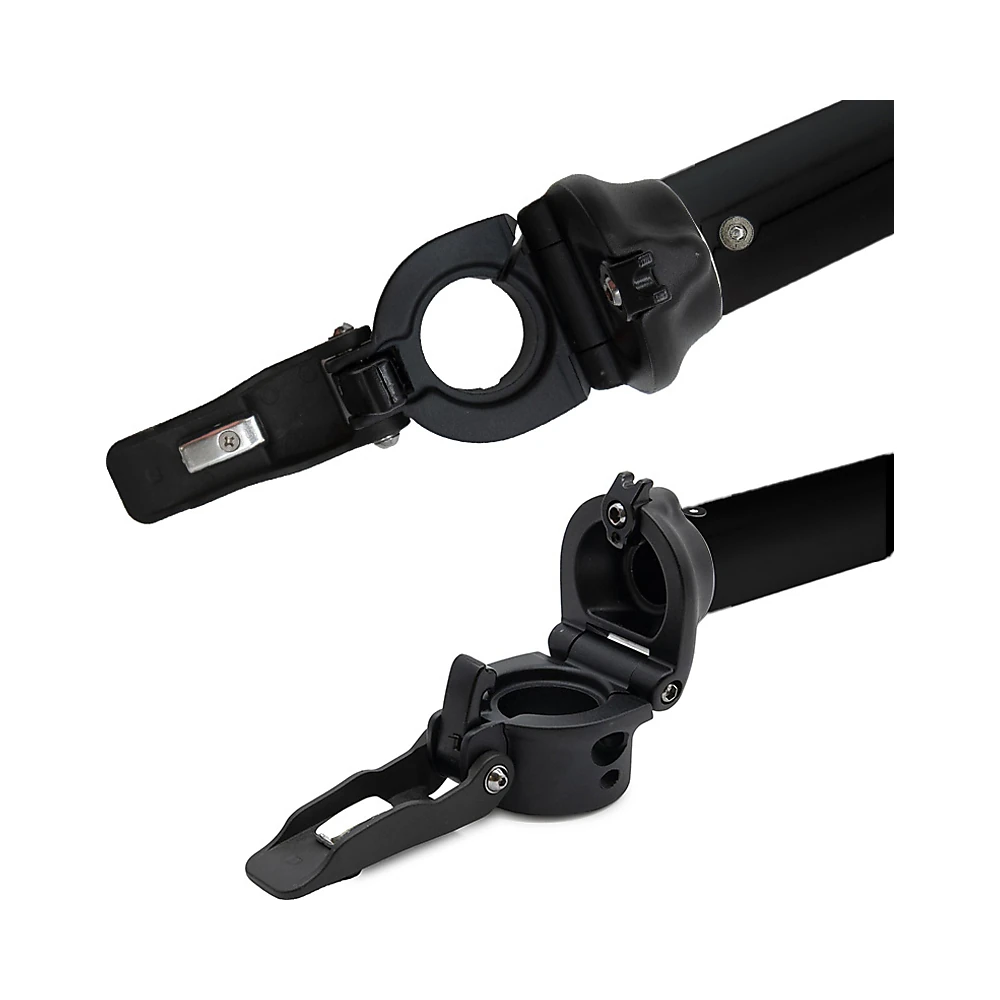 Mastil Negro Para Patinete Electrico Niu Kqi3 Sport: perspectiva técnica de los puntos de montaje.