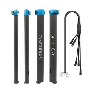 Mastil Original Con Cable Y Abrazadera Para Patinete Electrico Smartgyro Speedway Rockway Y Crossover Gris: parte esencial...