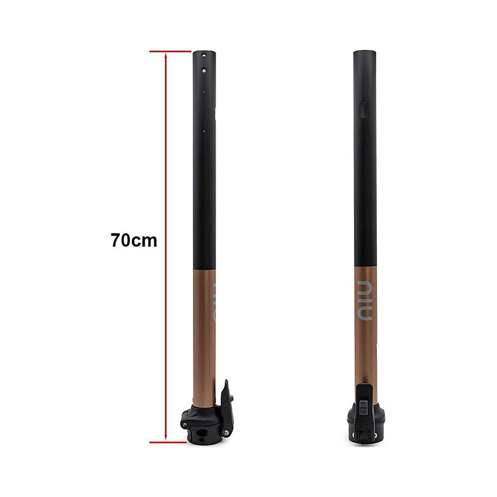 Mastil Original Para Patinete Electrico Niu Kqi3 Pro: vista de cerca y acabado de estándar profesional.