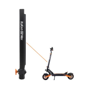 Mastil para patinete kukirin g2 max: diseño con fabricación cuidada estructural.