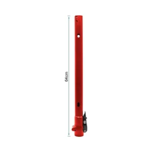 Mastil Rojo Para Patinete Electrico Smartgyro K2: primer plano de los puntos de colocación.