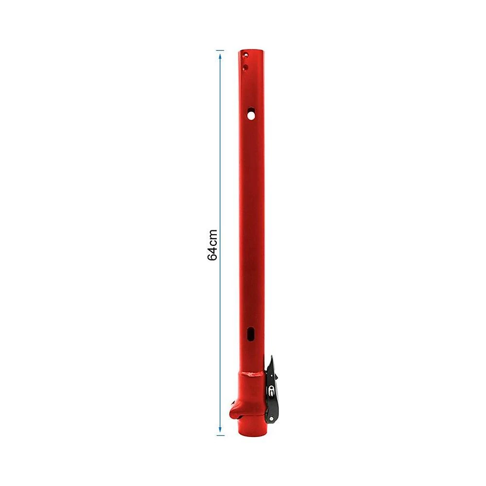 Mastil Rojo Para Patinete Electrico Smartgyro K2: primer plano de los puntos de colocación.